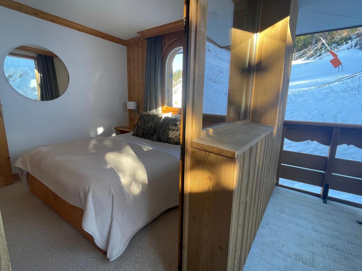 Meribel Centre La Chaudanne, Real Ski In And Out, 3 Bedrooms 2 Bathrooms Newly Renovated, Chalet L'Eperviere Exterior foto
