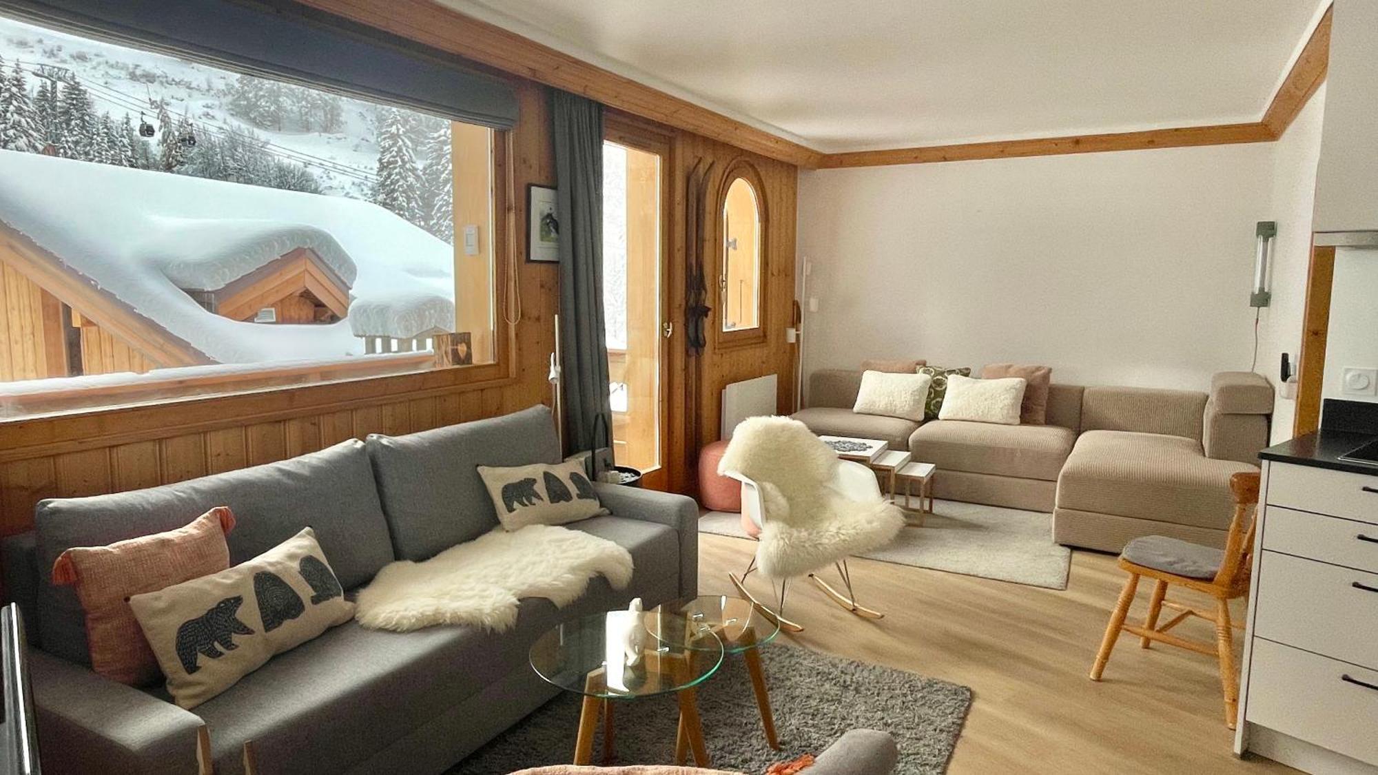 Meribel Centre La Chaudanne, Real Ski In And Out, 3 Bedrooms 2 Bathrooms Newly Renovated, Chalet L'Eperviere Exterior foto